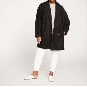 NWT Universal Standard Wool Blair Coat size M/18-20